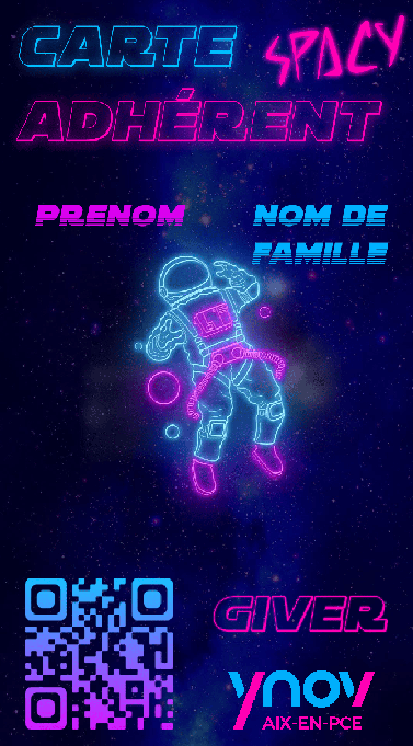 Carte numérique BDE SPACY - Image