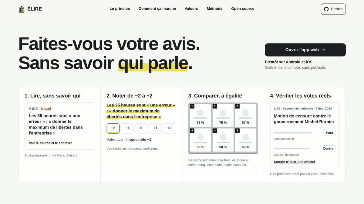ÉLIRE - Image 1